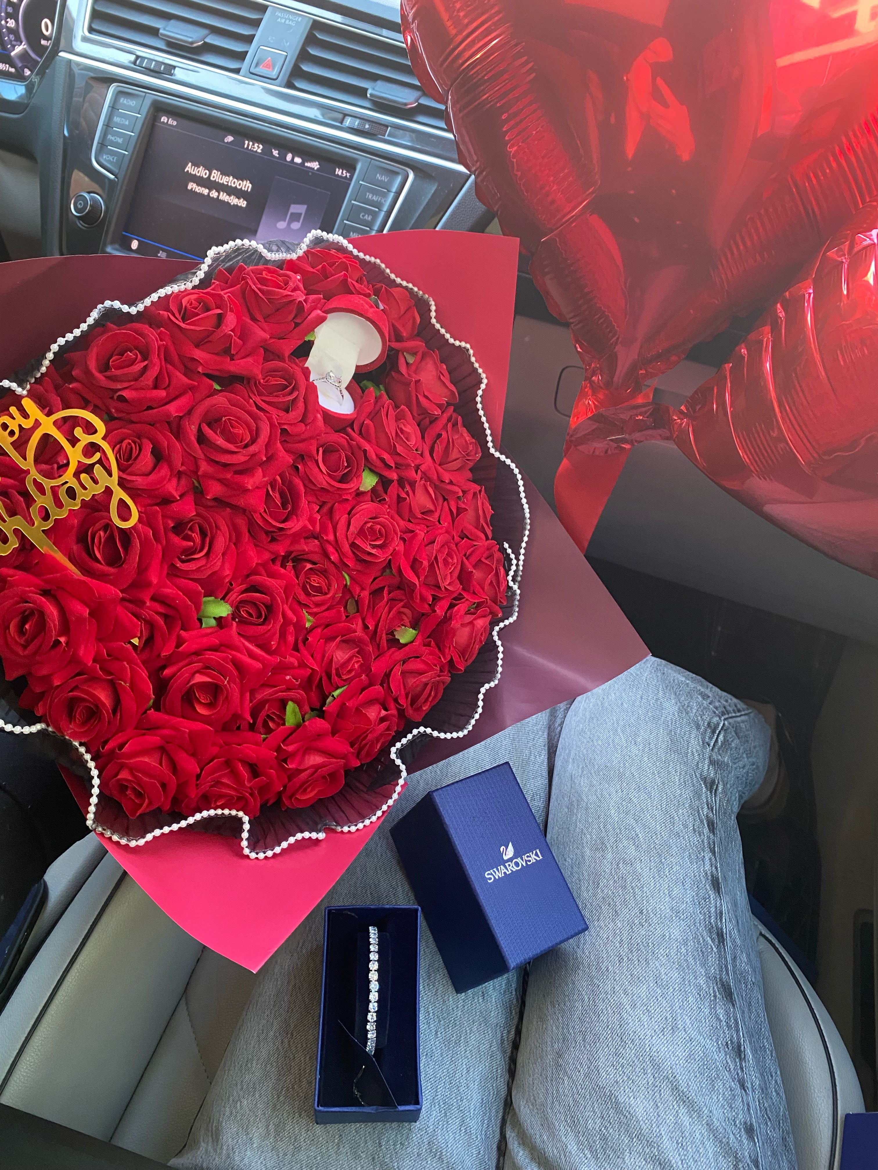 Bouquet de rose rouge (50 roses)