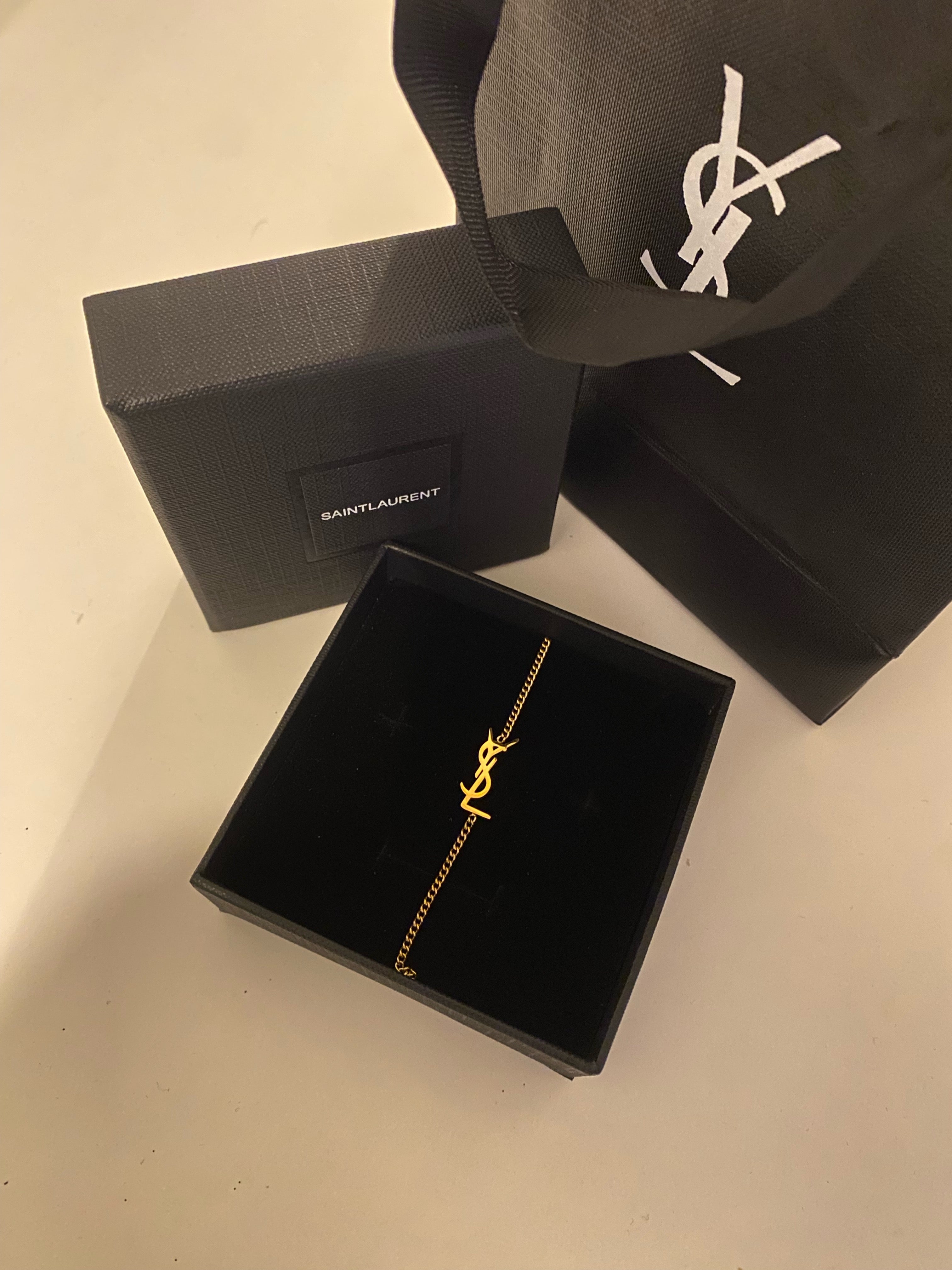 Bracelet YSL femme (acier inoxydable)
