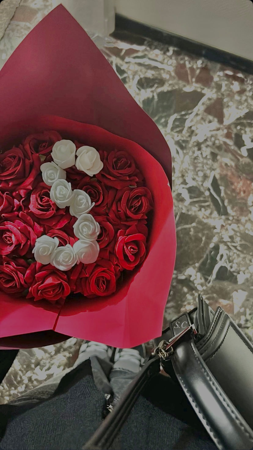 Bouquet de rose rouge (15 roses)